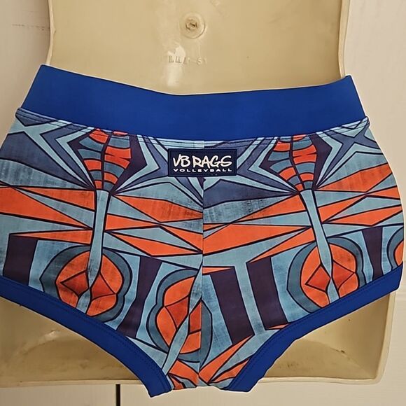 VB Rags Women's Volleyball Shorts Medium Blue - Picture 5 of 16